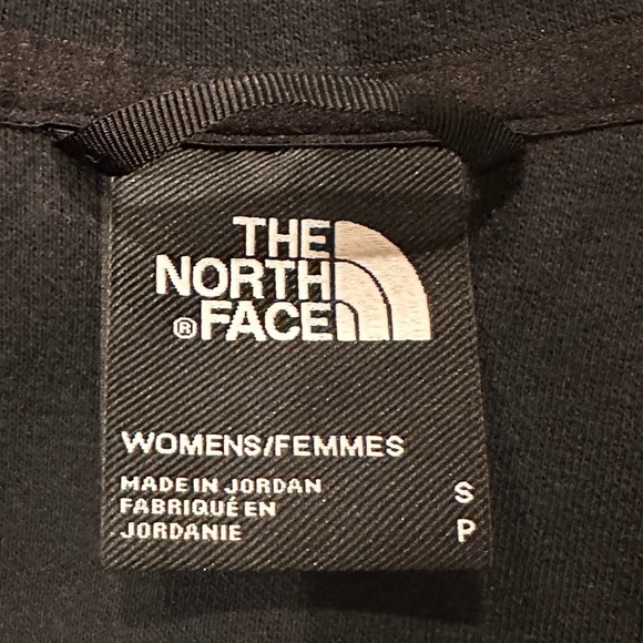 The North Face zip up hoodie black size S - Picture 3 of 5